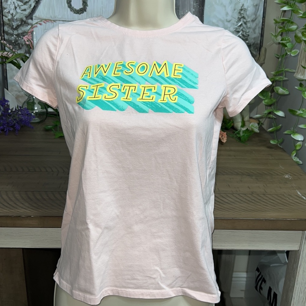 Cat & Jack Graphic Tee (pink)